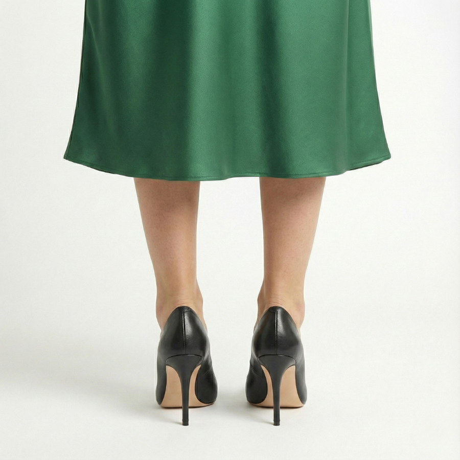 Classic Pointed-Toe High Heel for Women | Elena Black