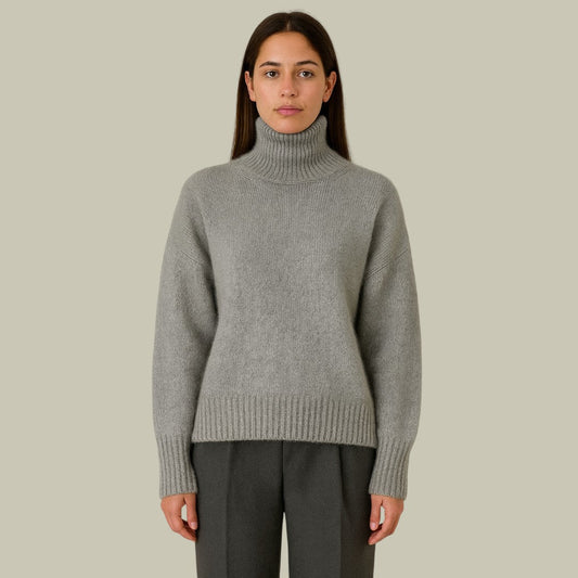 Ashley | Women’s merino wool turtleneck sweater