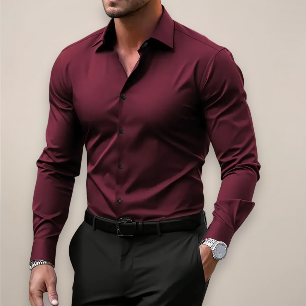 Michael | Men’s elegant slim fit spring shirt