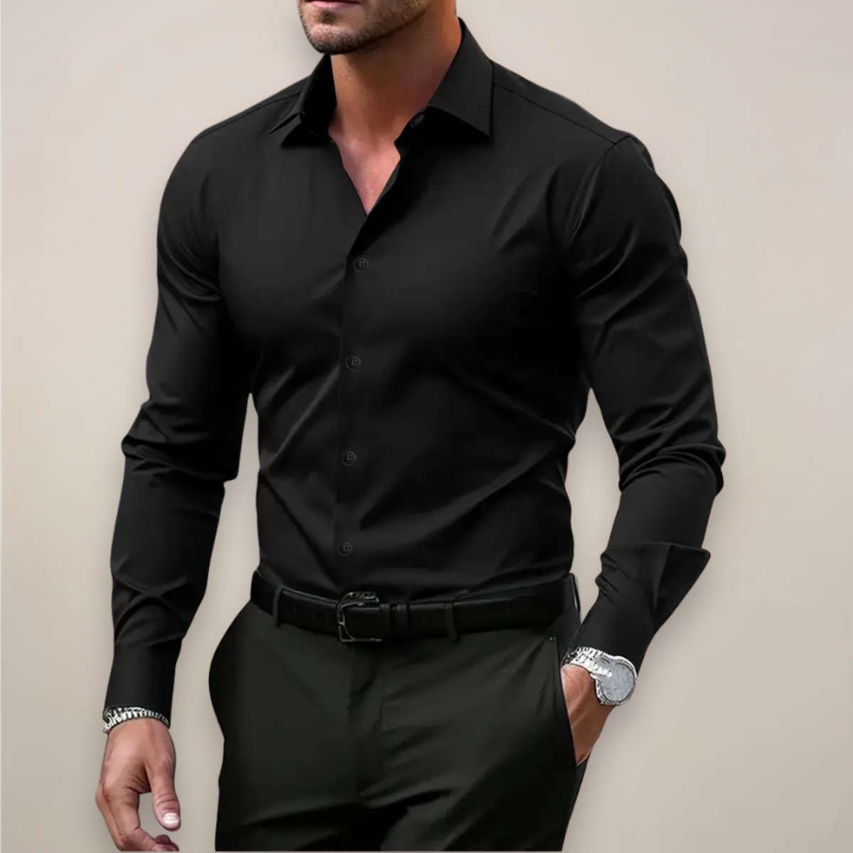 Michael | Men’s elegant slim fit spring shirt