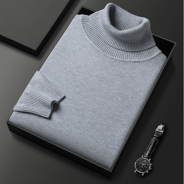 Jackson | Men’s Spring Casual Turtleneck Knit Sweater