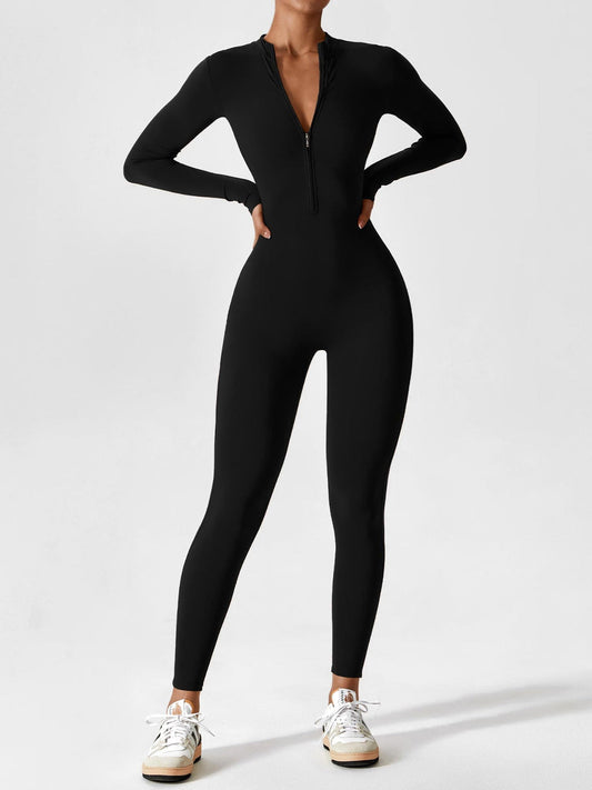 Emery | Women’s spring stretch zip up jumpsuit